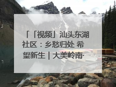 「视频」汕头东湖社区：乡愁归处 希望新生｜大美岭南·百村焕新记