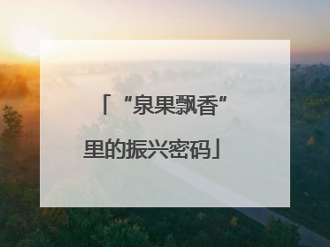 “泉果飘香”里的振兴密码