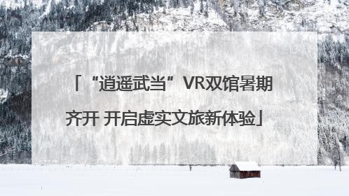 “逍遥武当”VR双馆暑期齐开 开启虚实文旅新体验