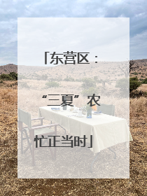 东营区：“三夏”农忙正当时