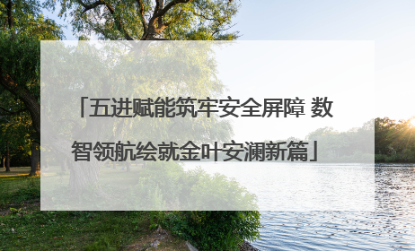 五进赋能筑牢安全屏障 数智领航绘就金叶安澜新篇