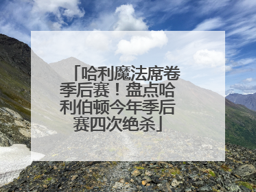 哈利魔法席卷季后赛！盘点哈利伯顿今年季后赛四次绝杀