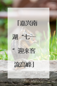 嘉兴南湖“七一”迎来客流高峰