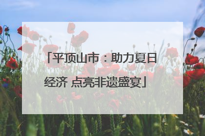 平顶山市：助力夏日经济 点亮非遗盛宴