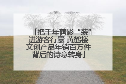 把千年鹤影“装”进游客行囊 黄鹤楼文创产品年销百万件背后的诗意转身