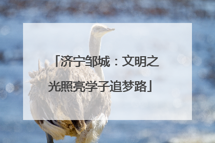 济宁邹城：文明之光照亮学子追梦路