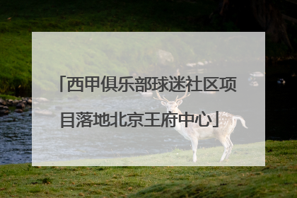 西甲俱乐部球迷社区项目落地北京王府中心