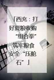 西充：打好夏粮收购“组合拳” 筑牢粮食安全“压舱石”