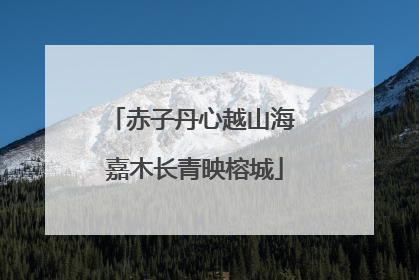 赤子丹心越山海 嘉木长青映榕城