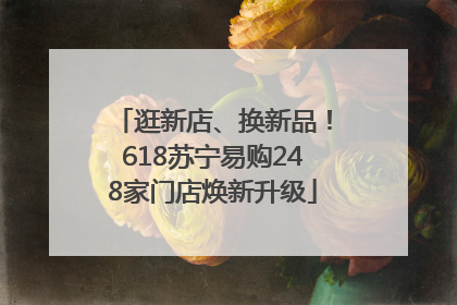逛新店、换新品！618苏宁易购248家门店焕新升级