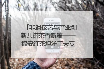 非遗技艺与产业创新共谱茶香新篇——福安红茶坦洋工夫专场推介会在京举办