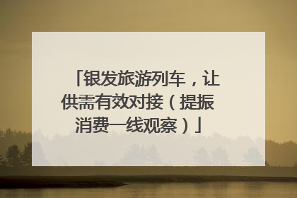 银发旅游列车，让供需有效对接（提振消费一线观察）