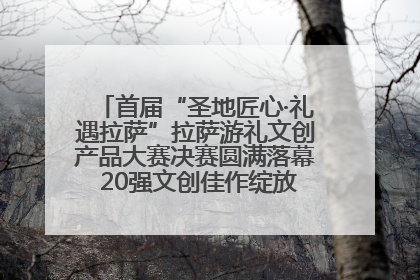首届“圣地匠心·礼遇拉萨”拉萨游礼文创产品大赛决赛圆满落幕 20强文创佳作绽放雪域文化魅力