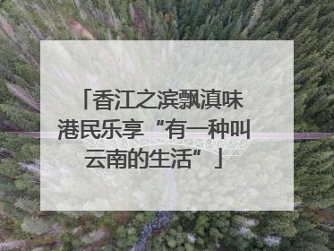 香江之滨飘滇味 港民乐享“有一种叫云南的生活”