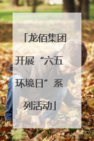 龙佰集团开展“六五环境日”系列活动