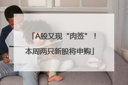 A股又现“肉签”！本周两只新股将申购